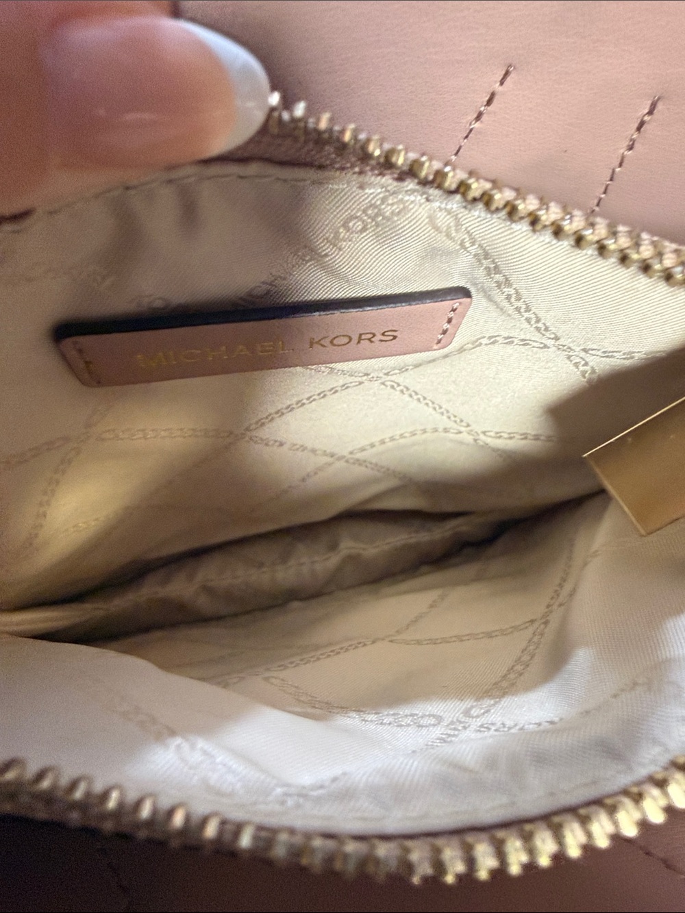 Michael Kors Signature Logo Mercer Medium Convertible Satchel - Picture 11 of 12